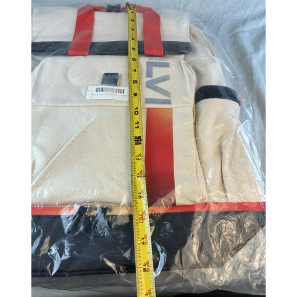 NEW Super Bowl LVI 2021 Backpack Canvas Los Angeles RAMS VS Cincinnati BENGALS - Picture 12 of 12